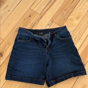 Old Navy Dark Blue Women's Jean Shorts